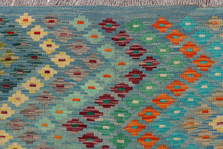 Multi Colored Kilim 8' 4 x 9' 9 - No. 66951 - ALRUG Rug Store