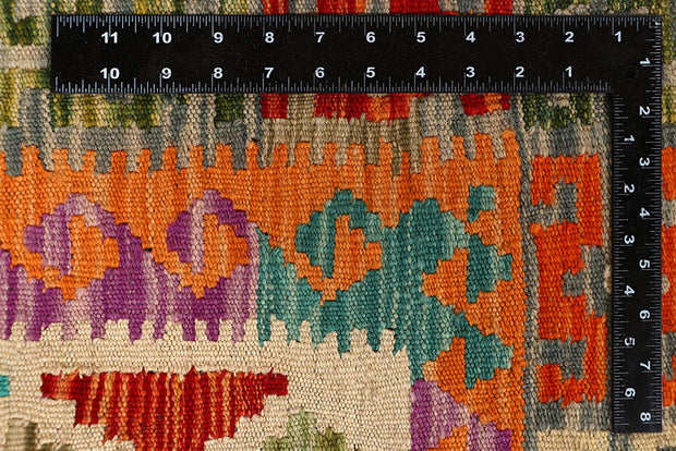 Multi Colored Kilim 8' x 10' - No. 66954 - ALRUG Rug Store