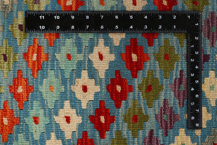 Multi Colored Kilim 8' 2 x 9' 9 - No. 66958 - ALRUG Rug Store