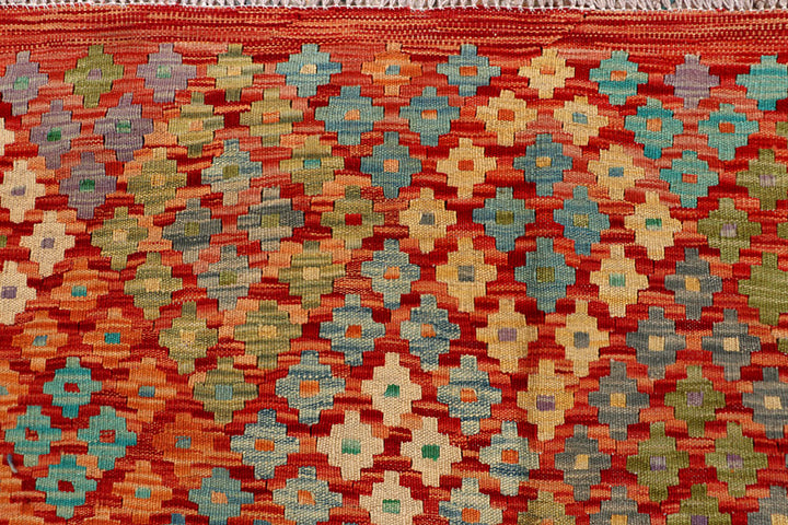 Multi Colored Kilim 8' 8 x 9' 6 - No. 66960 - ALRUG Rug Store