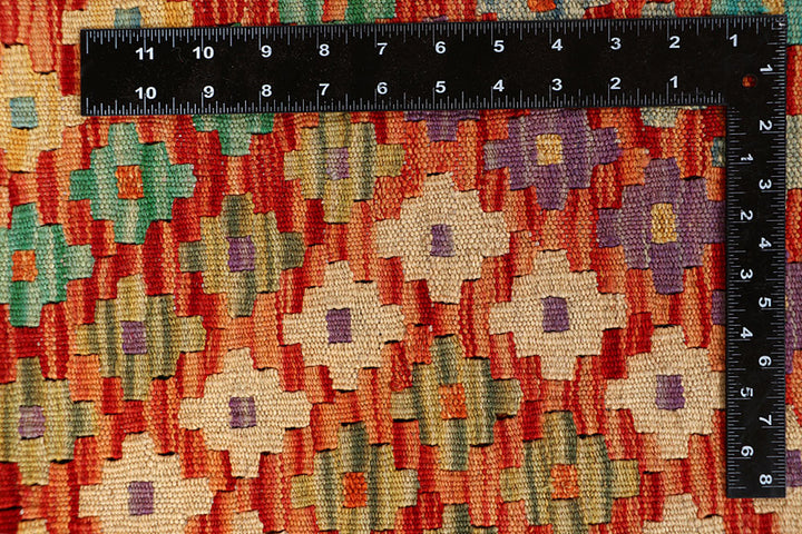 Multi Colored Kilim 8' 8 x 9' 6 - No. 66960 - ALRUG Rug Store