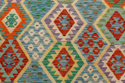 Multi Colored Kilim 9' 1 x 12' - No. 66963 - ALRUG Rug Store