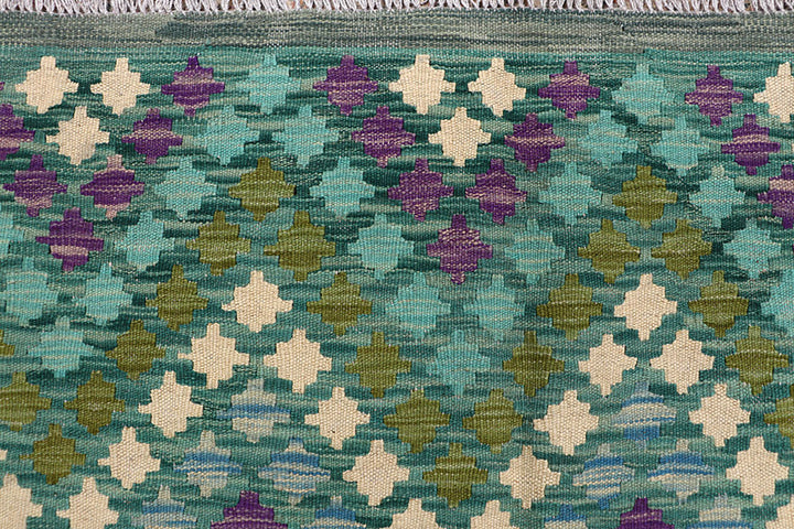 Multi Colored Kilim 8' 4 x 10' 2 - No. 66965 - ALRUG Rug Store