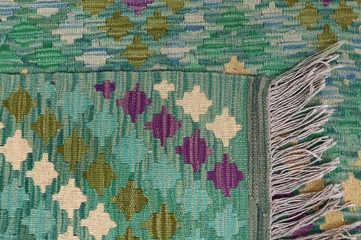 Multi Colored Kilim 8' 4 x 10' 2 - No. 66965 - ALRUG Rug Store