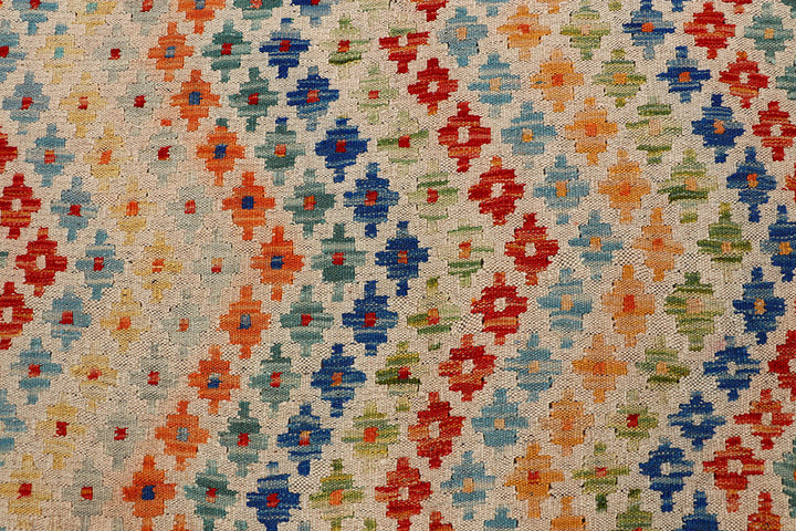 Multi Colored Kilim 8' 9 x 9' 9 - No. 66966 - ALRUG Rug Store