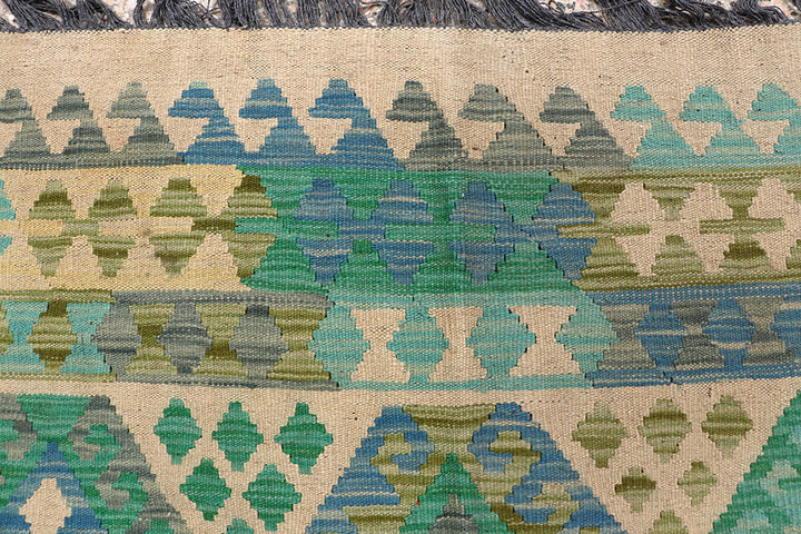 Multi Colored Kilim 8' 4 x 11' 2 - No. 66967 - ALRUG Rug Store