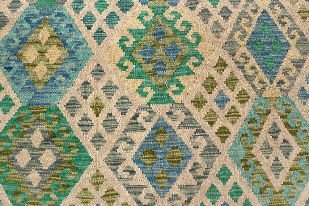 Multi Colored Kilim 8' 4 x 11' 2 - No. 66967 - ALRUG Rug Store