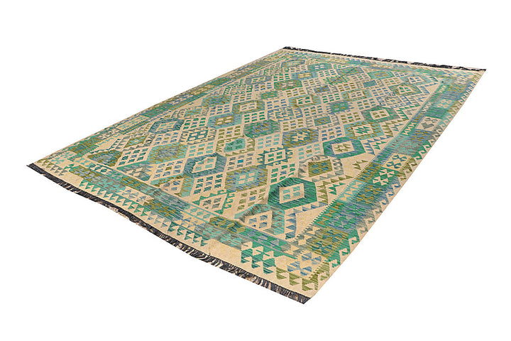 Multi Colored Kilim 8' 4 x 11' 2 - No. 66967 - ALRUG Rug Store