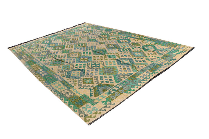 Multi Colored Kilim 8' 4 x 11' 2 - No. 66967 - ALRUG Rug Store