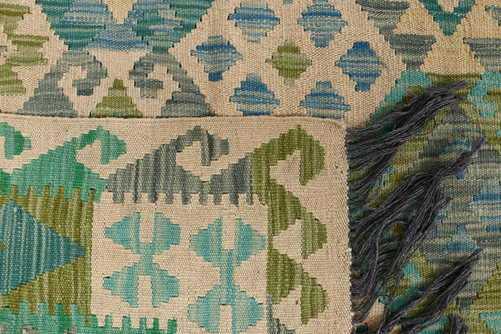 Multi Colored Kilim 8' 4 x 11' 2 - No. 66967 - ALRUG Rug Store