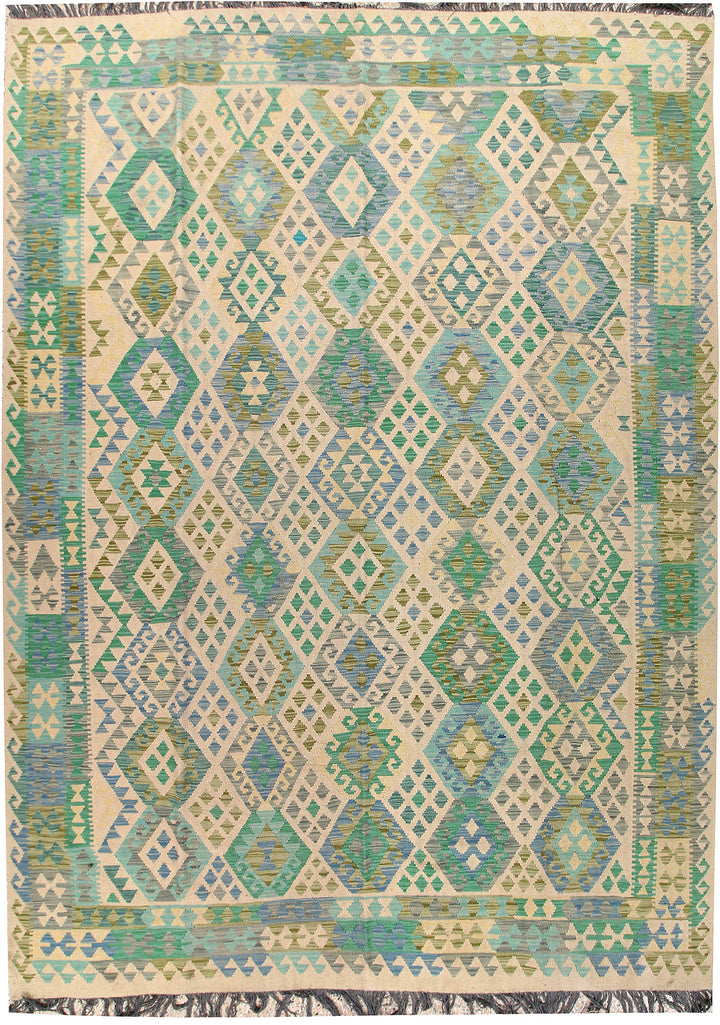 Multi Colored Kilim 8' 4 x 11' 2 - No. 66967 - ALRUG Rug Store