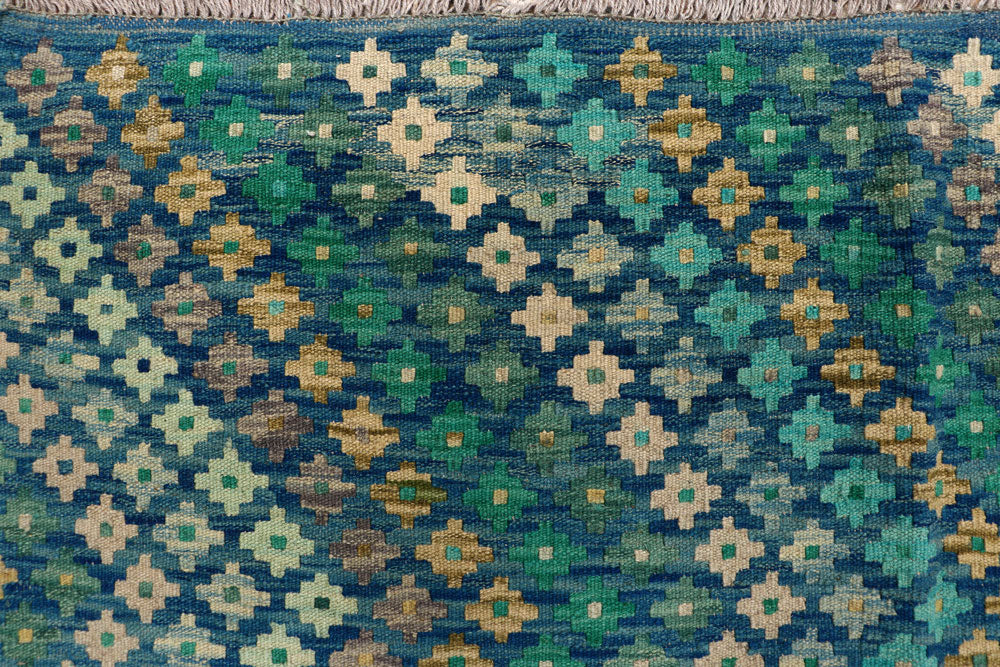 Multi Colored Kilim 8' 5 x 11' 4 - No. 66972 - ALRUG Rug Store