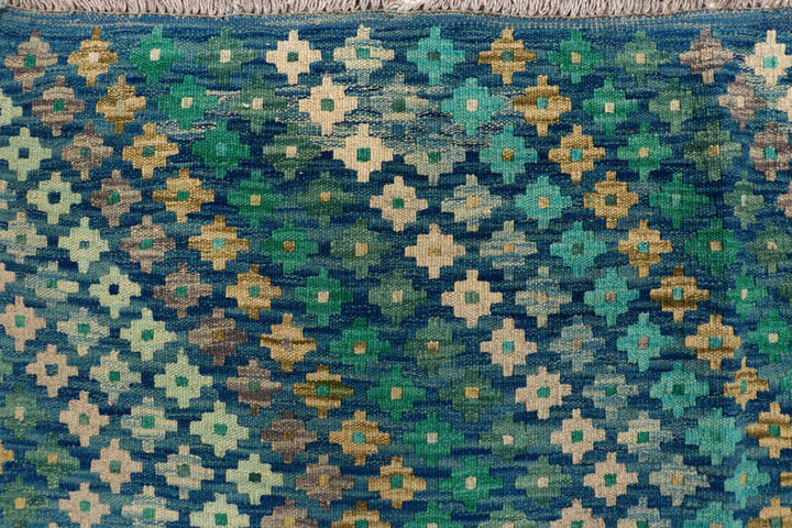 Multi Colored Kilim 8' 5 x 11' 4 - No. 66972 - ALRUG Rug Store