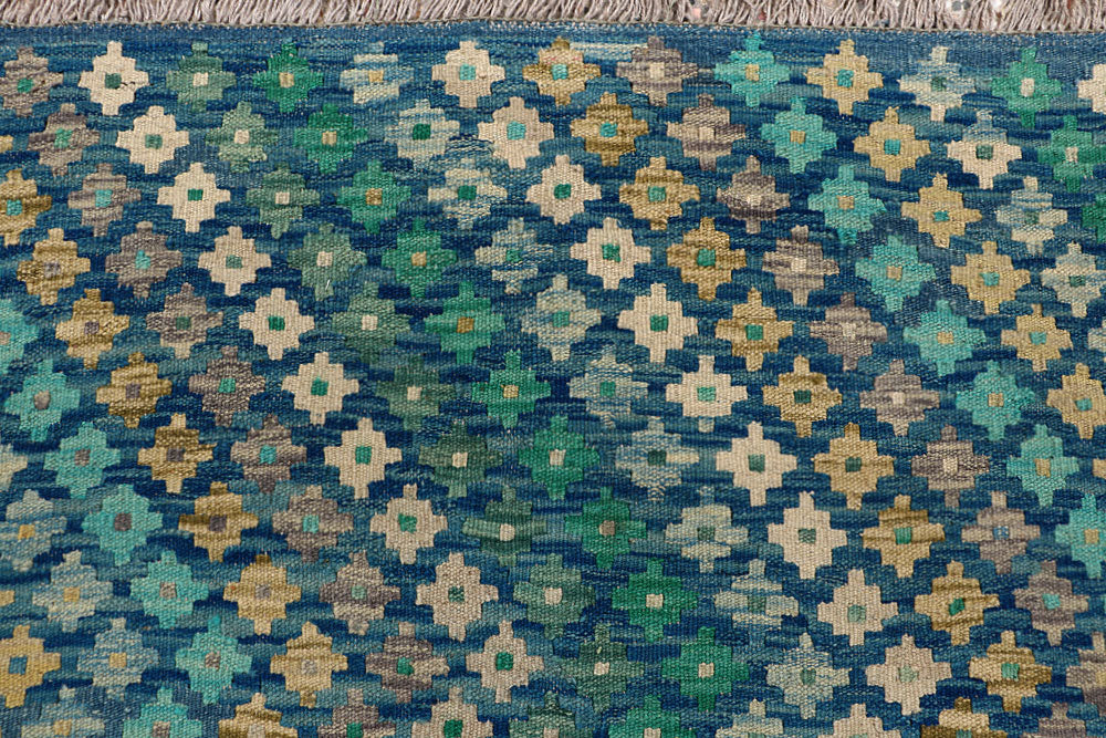 Multi Colored Kilim 8' 5 x 11' 4 - No. 66972 - ALRUG Rug Store