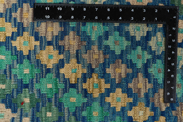 Multi Colored Kilim 8' 5 x 11' 4 - No. 66972 - ALRUG Rug Store