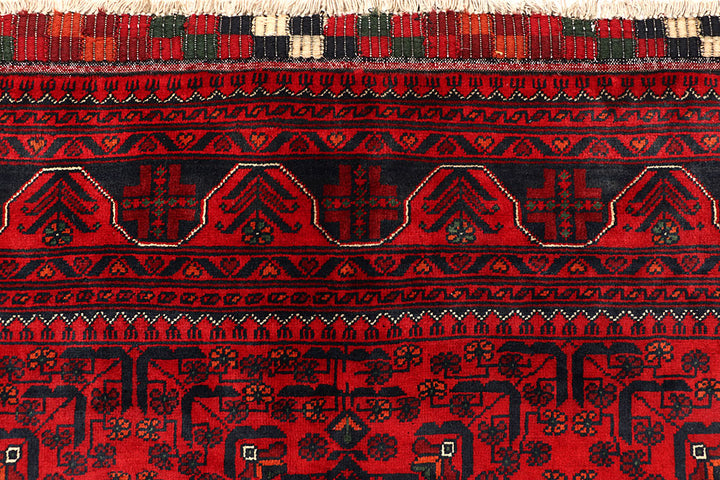 Dark Red Khal Mohammadi 6' 5 x 9' 2 - No. 67006 - ALRUG Rug Store