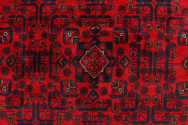 Dark Red Khal Mohammadi 6'  5" x 9'  2" - No. QA64316