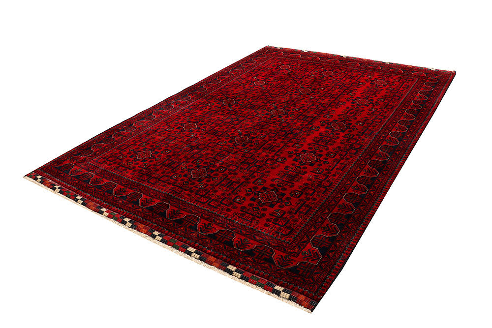Dark Red Khal Mohammadi 6' 5 x 9' 2 - No. 67006 - ALRUG Rug Store