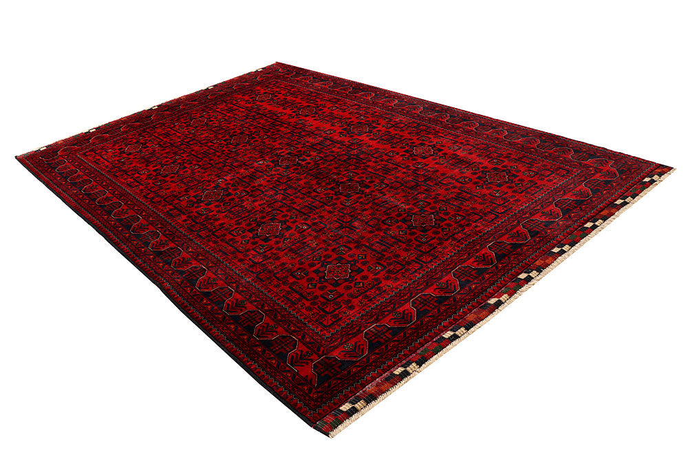 Dark Red Khal Mohammadi 6' 5 x 9' 2 - No. 67006 - ALRUG Rug Store