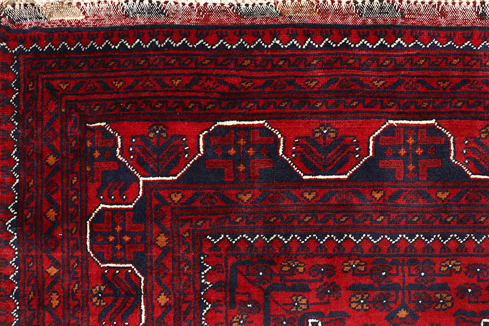 Dark Red Khal Mohammadi 6' 5 x 9' 5 - No. 67007 - ALRUG Rug Store