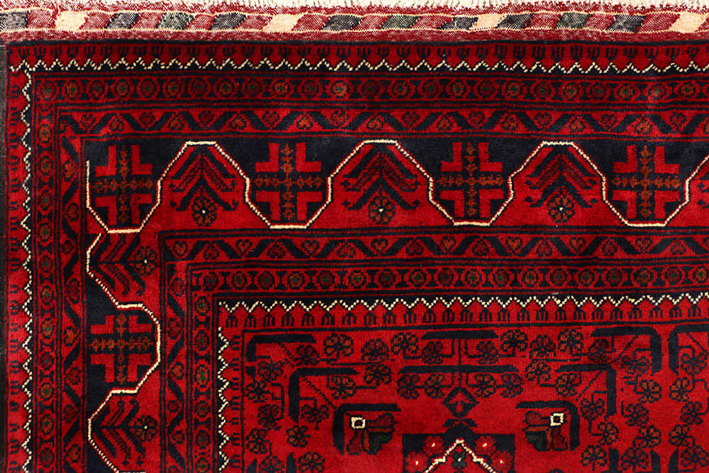 Dark Red Khal Mohammadi 6' 5 x 9' 4 - No. 67008 - ALRUG Rug Store