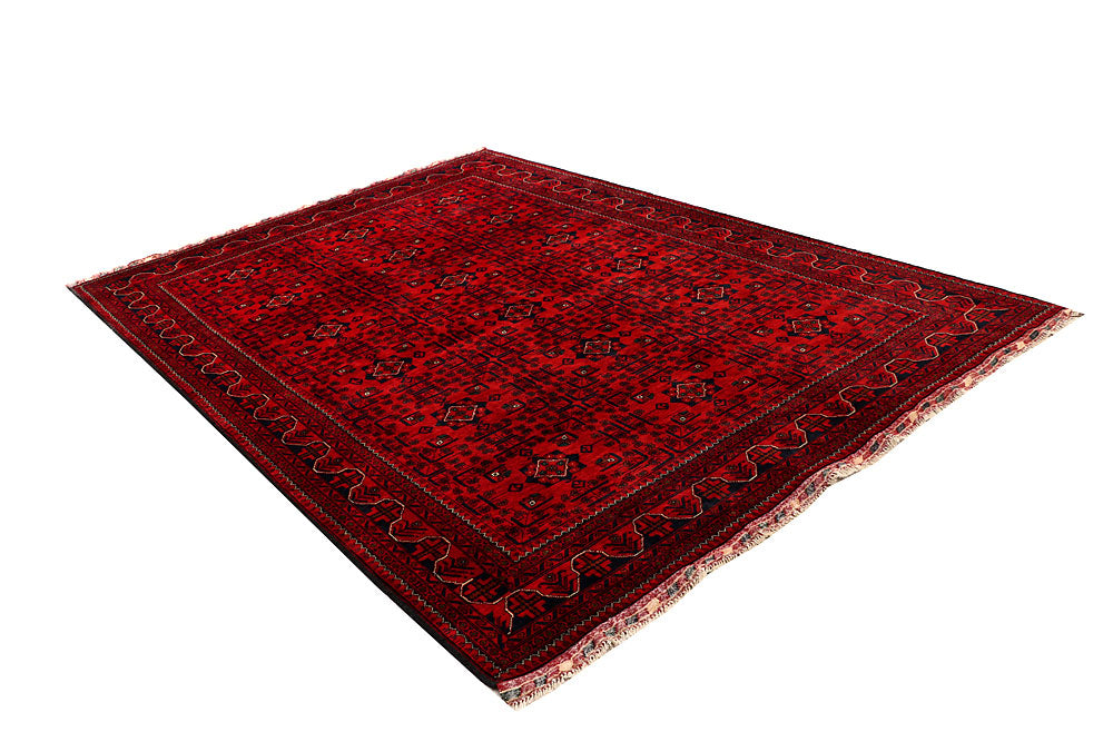 Dark Red Khal Mohammadi 6' 5 x 9' 4 - No. 67008 - ALRUG Rug Store