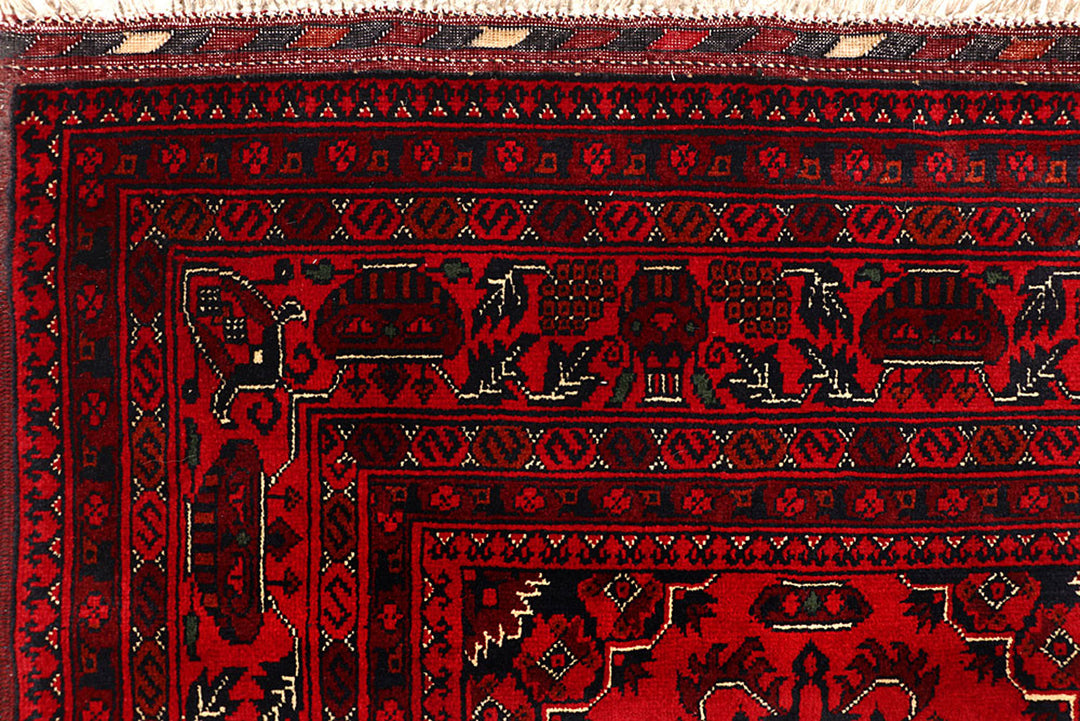 Dark Red Khal Mohammadi 6'  6" x 9'  8" - No. QA16088