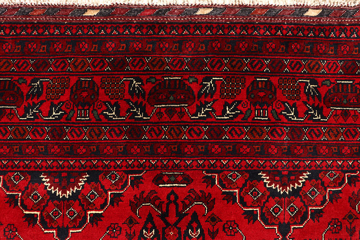 Dark Red Khal Mohammadi 6' 6 x 9' 8 - No. 67009 - ALRUG Rug Store