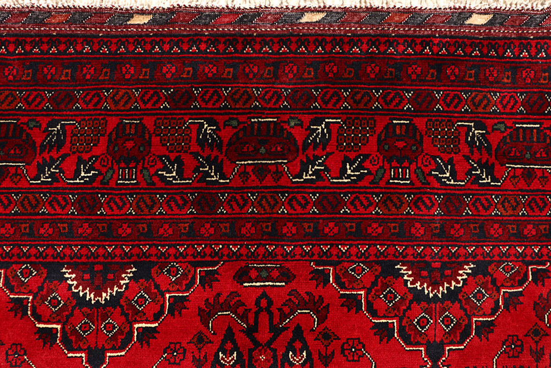 Dark Red Khal Mohammadi 6'  6" x 9'  8" - No. QA16088