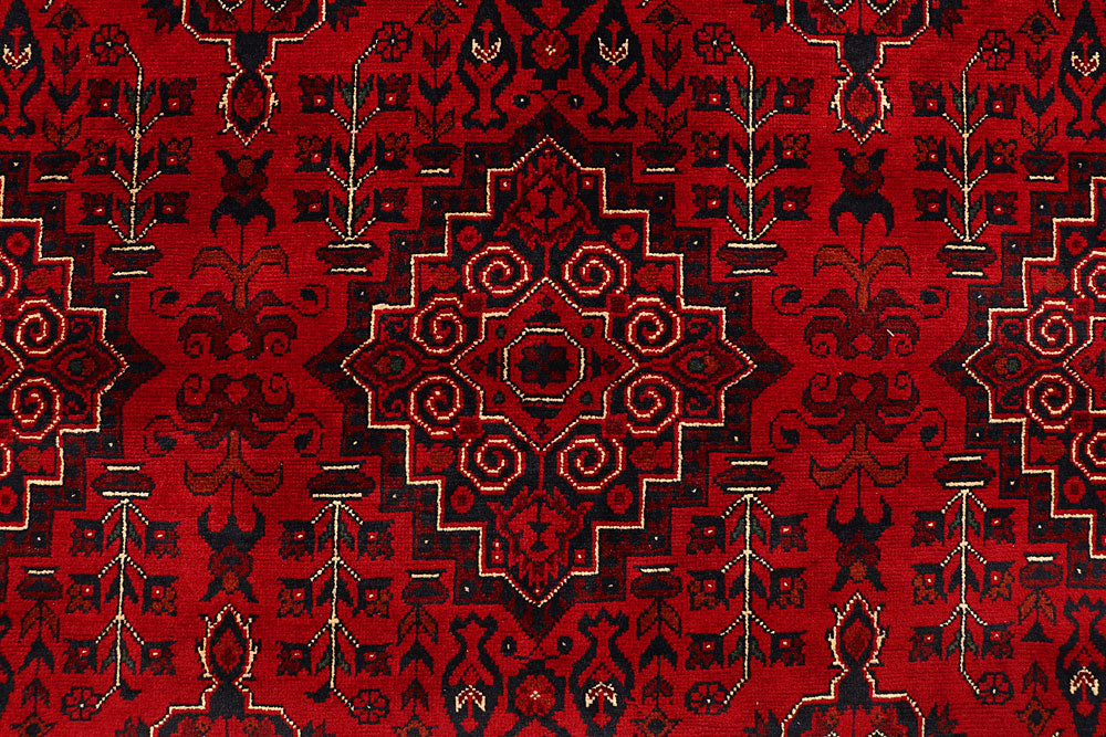 Dark Red Khal Mohammadi 6' 6 x 9' 8 - No. 67009 - ALRUG Rug Store