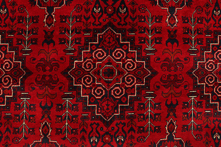 Dark Red Khal Mohammadi 6'  6" x 9'  8" - No. QA16088