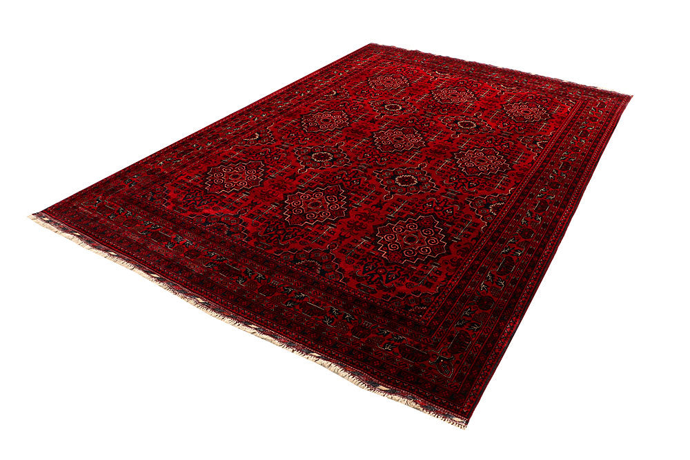 Dark Red Khal Mohammadi 6' 6 x 9' 8 - No. 67009 - ALRUG Rug Store