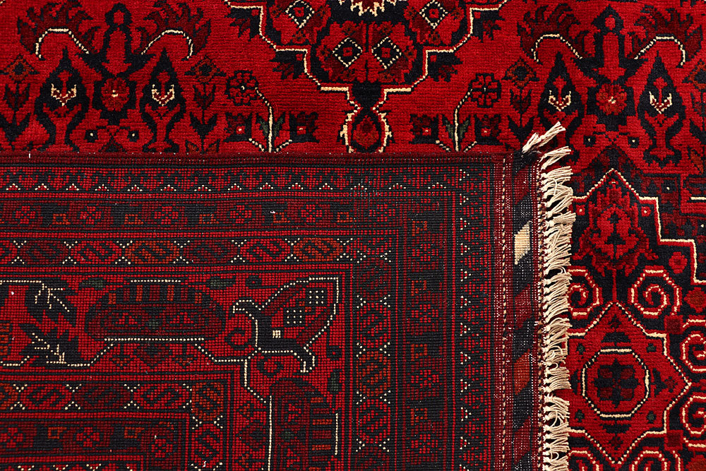 Dark Red Khal Mohammadi 6' 6 x 9' 8 - No. 67009 - ALRUG Rug Store