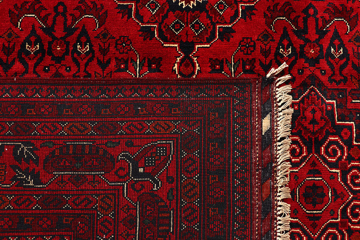 Dark Red Khal Mohammadi 6' 6 x 9' 8 - No. 67009 - ALRUG Rug Store