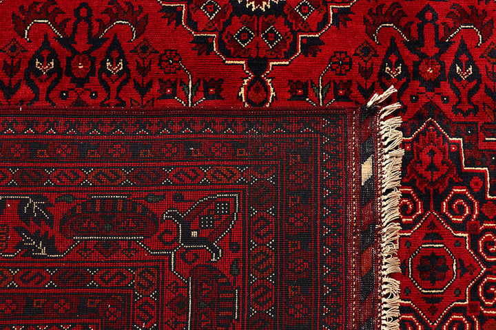 Dark Red Khal Mohammadi 6'  6" x 9'  8" - No. QA16088