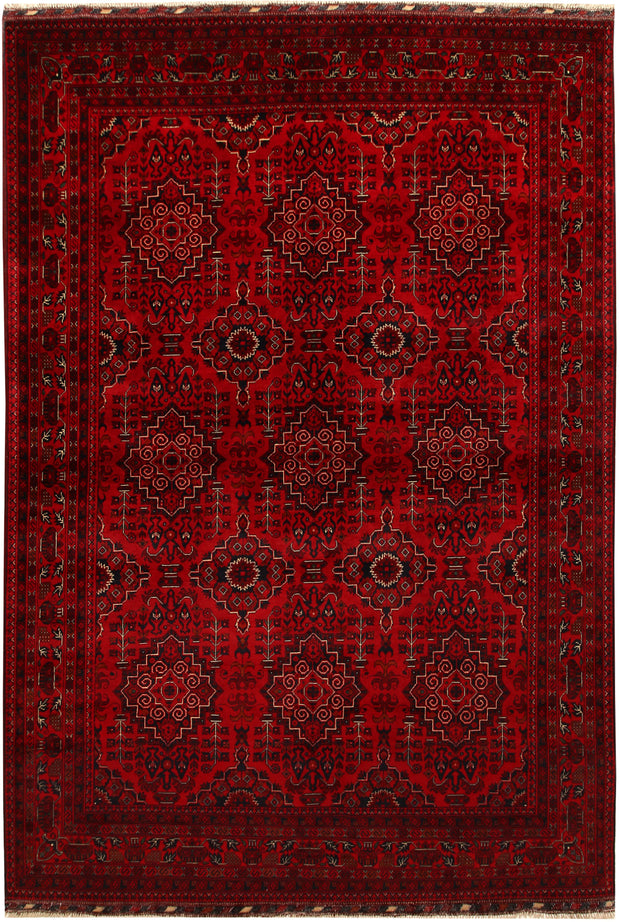 Dark Red Khal Mohammadi 6' 6 x 9' 8 - No. 67009 - ALRUG Rug Store