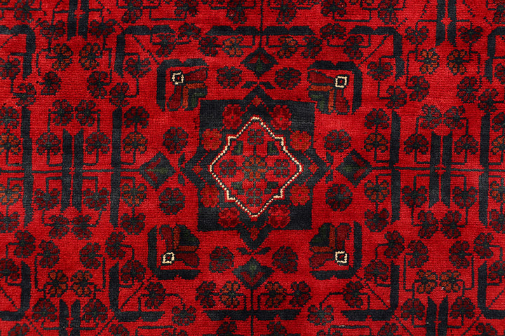 Dark Red Khal Mohammadi 6' 6 x 9' 5 - No. 67010 - ALRUG Rug Store