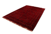 Dark Red Khal Mohammadi 6'  6" x 9'  5" - No. QA71235