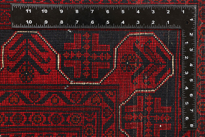 Dark Red Khal Mohammadi 6' 6 x 9' 5 - No. 67010 - ALRUG Rug Store