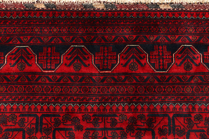 Dark Red Khal Mohammadi 6' 4 x 9' 5 - No. 67011 - ALRUG Rug Store