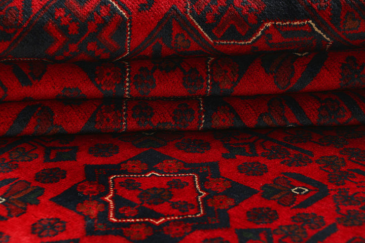 Dark Red Khal Mohammadi 6' 4 x 9' 5 - No. 67011 - ALRUG Rug Store