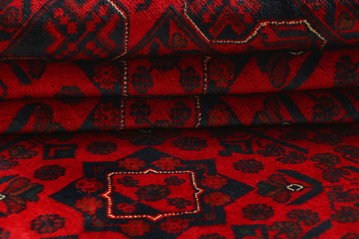 Dark Red Khal Mohammadi 6'  4" x 9'  5" - No. QA39800