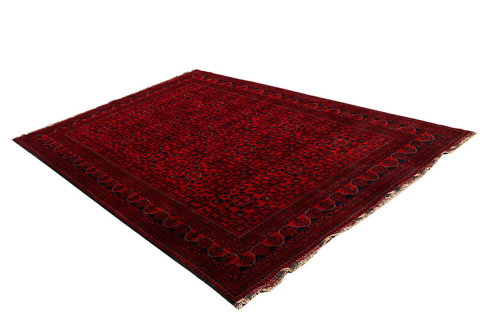Dark Red Khal Mohammadi 6' 4 x 9' 5 - No. 67011 - ALRUG Rug Store