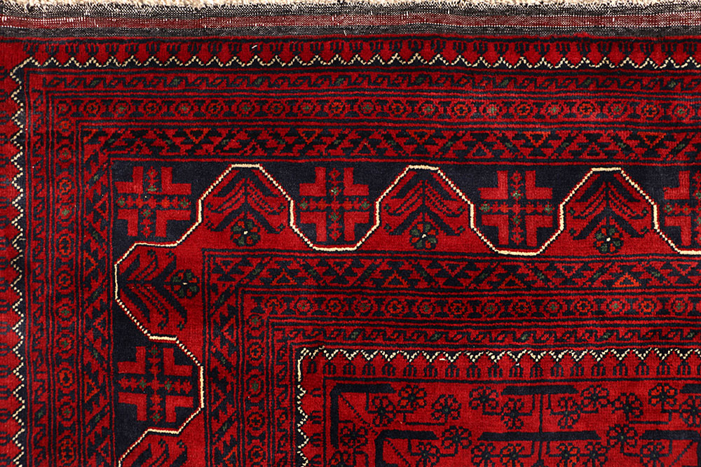 Dark Red Khal Mohammadi 6' 6 x 9' 8 - No. 67013 - ALRUG Rug Store