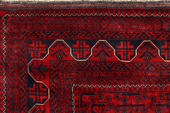 Dark Red Khal Mohammadi 6'  6" x 9'  8" - No. QA92481