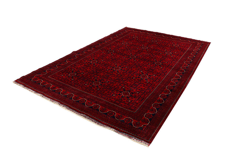 Dark Red Khal Mohammadi 6' 6 x 9' 8 - No. 67013 - ALRUG Rug Store