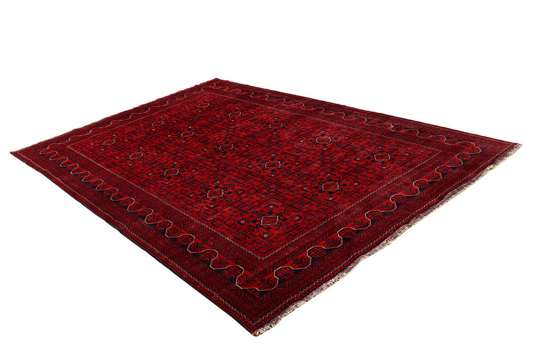Dark Red Khal Mohammadi 6'  6" x 9'  8" - No. QA92481