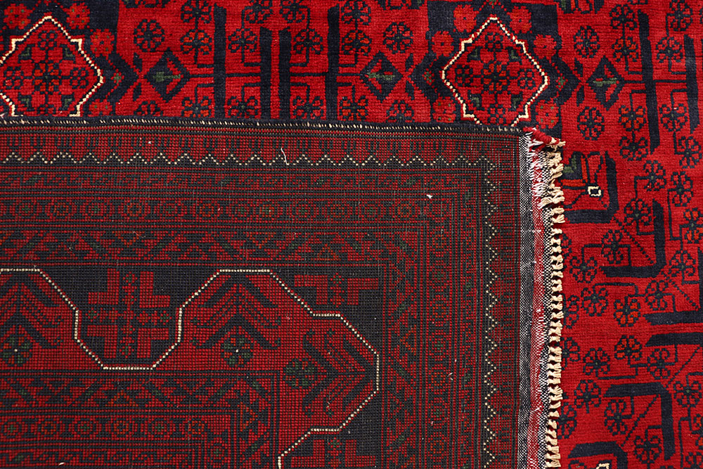 Dark Red Khal Mohammadi 6' 6 x 9' 8 - No. 67013 - ALRUG Rug Store