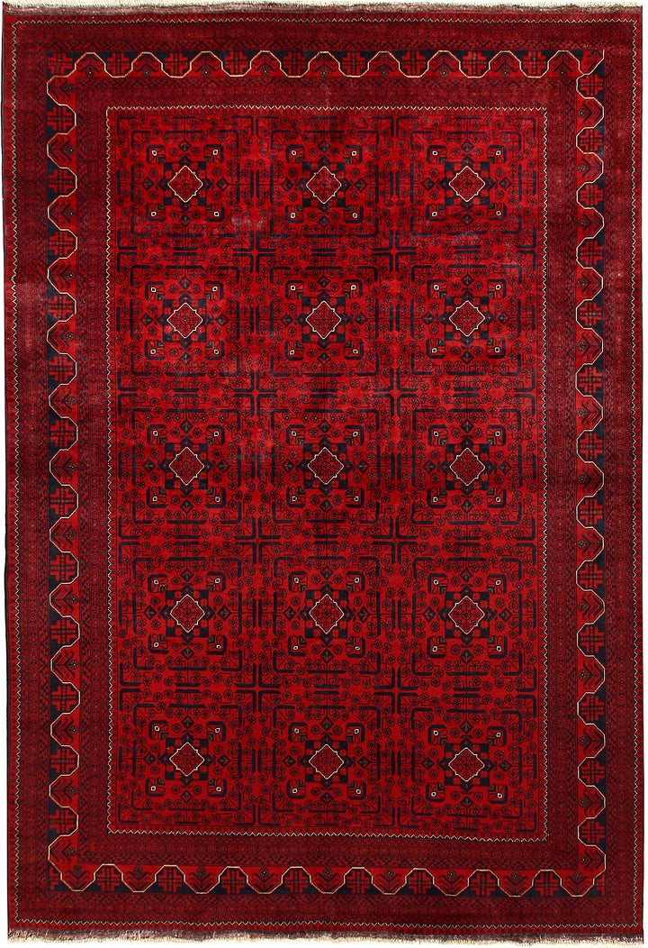 Dark Red Khal Mohammadi 6' 6 x 9' 8 - No. 67013 - ALRUG Rug Store