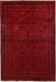 Dark Red Khal Mohammadi 6'  6" x 9'  8" - No. QA92481